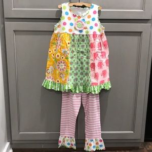 Mis Tee V Us polka dot outfit